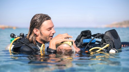 scuba dive malta rescue diver